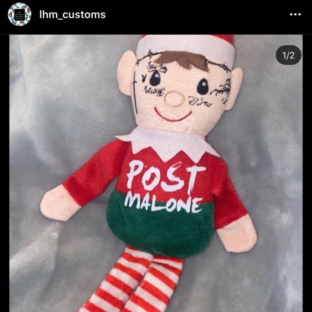 Post Malone elf on the shelf’s